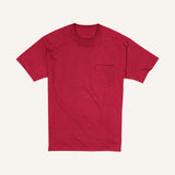 Custom 100% Cotton Boxy Pocket Short Sleeve Tee