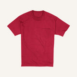 Wholesale Custom 100% Cotton Boxy Pocket Short Sleeve Tee